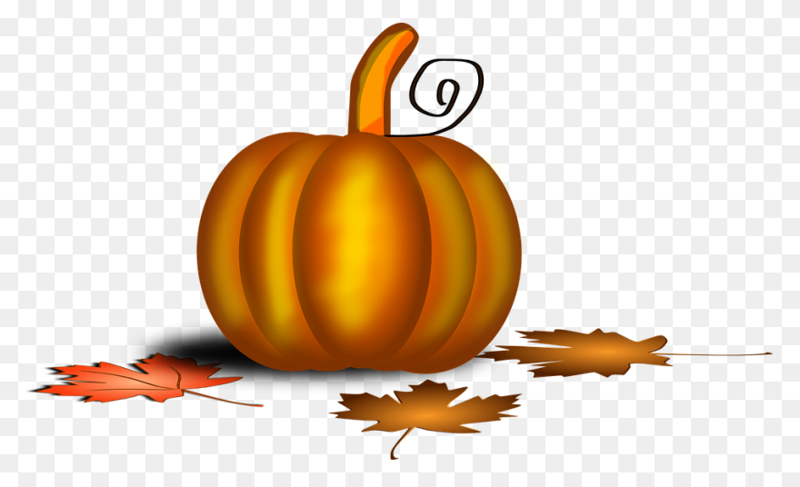 Happy Thanksgiving Pumpkin Clipart 