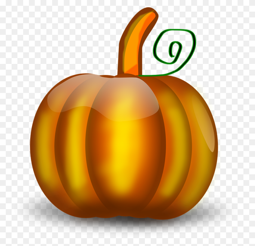 Pumpkin Shine Glossy Free Vector - Thanksgiving Pumpkin
