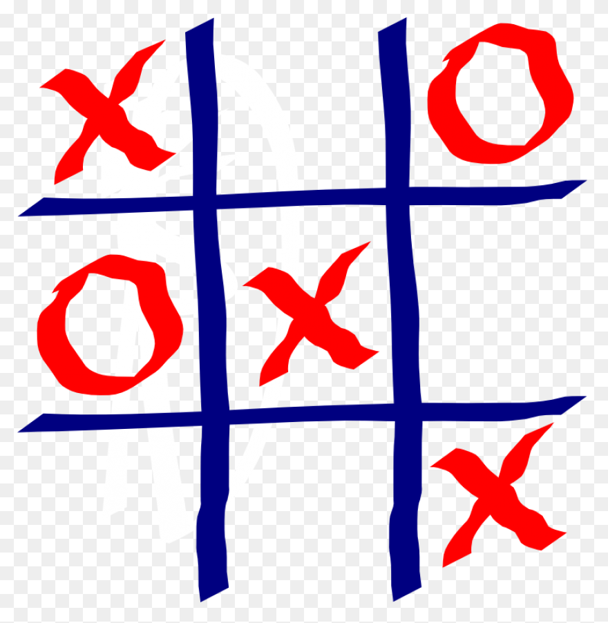 Transparent Tic Tac Toe Board Png -