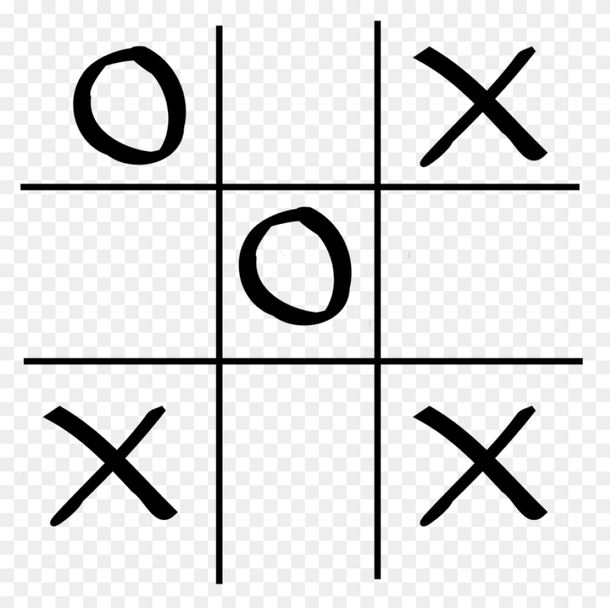 Transparent Tic Tac Toe Board Png -
