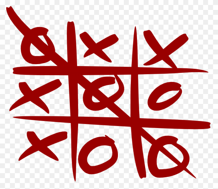 Transparent Tic Tac Toe Board Png -