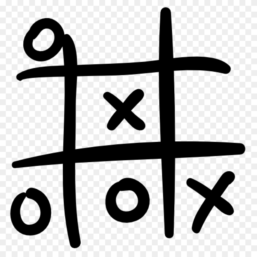 Transparent Tic Tac Toe Board Png -