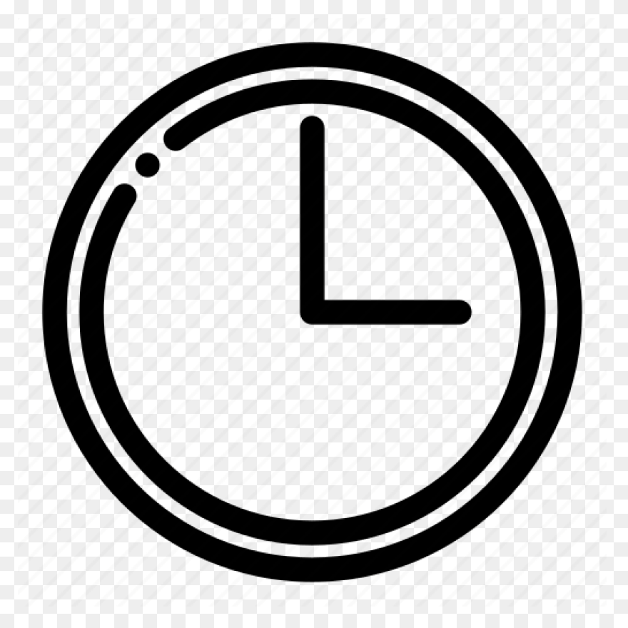 Black Time Icon - Free Black Time I