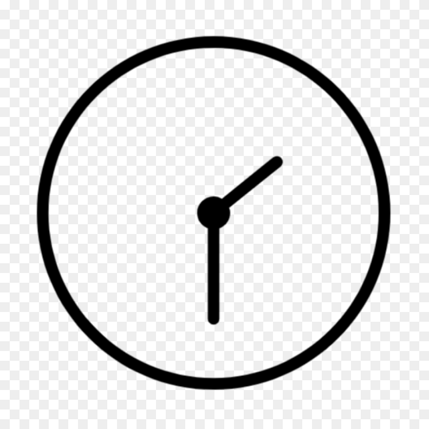 Black Time Icon - Free Black Time I