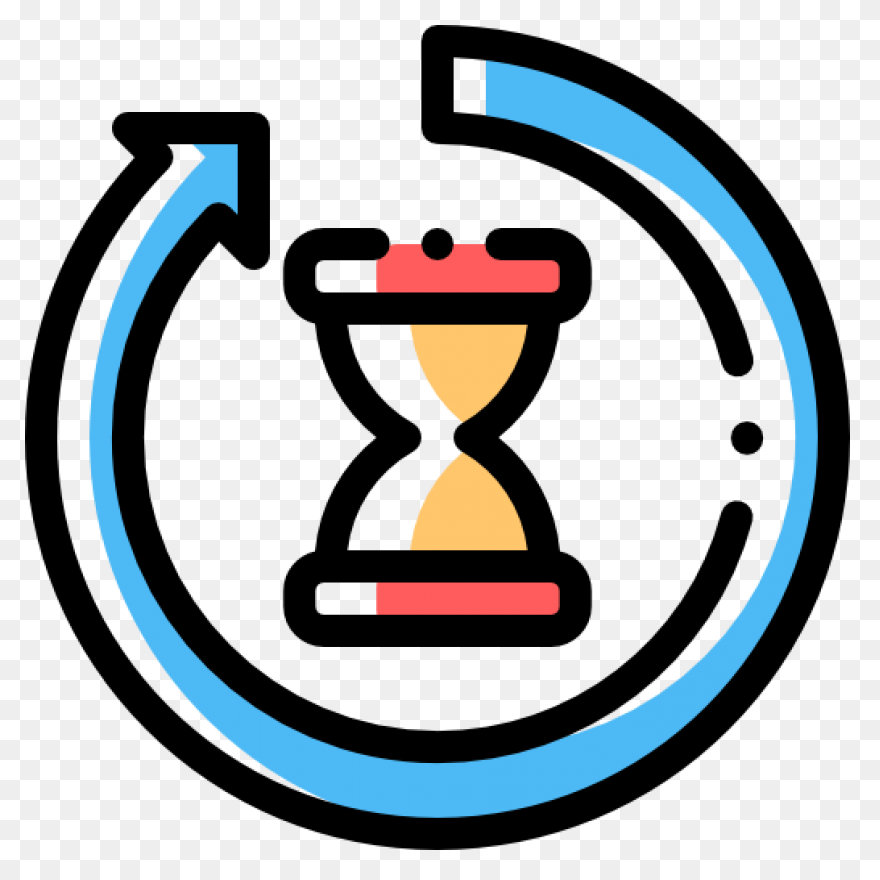 Black Time Icon - Free Black Time I