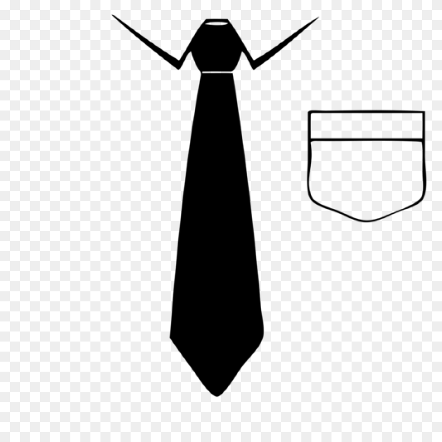 Tie Necktie Line Electric Blue Clip