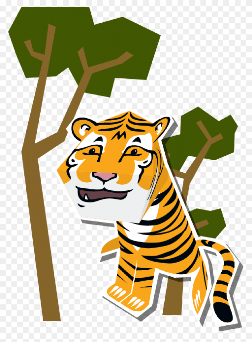 Tiger Stripe Clipart Png Download - Tiger Stripes