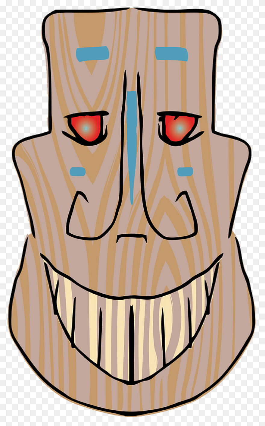 Happy Tiki Clipart - Clipart Sugges