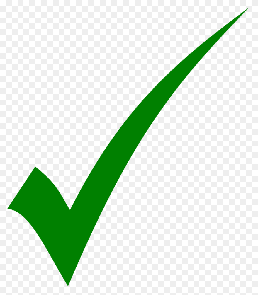 Bright Green Tick Clip Art At Clipa