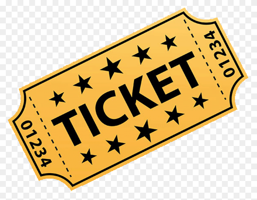 Golden Ticket Clipart Template Clip