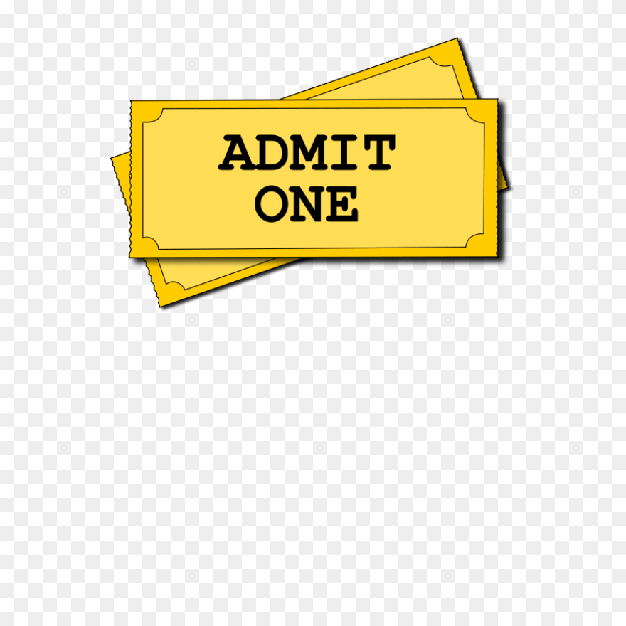 Golden Ticket Clipart Template Clip
