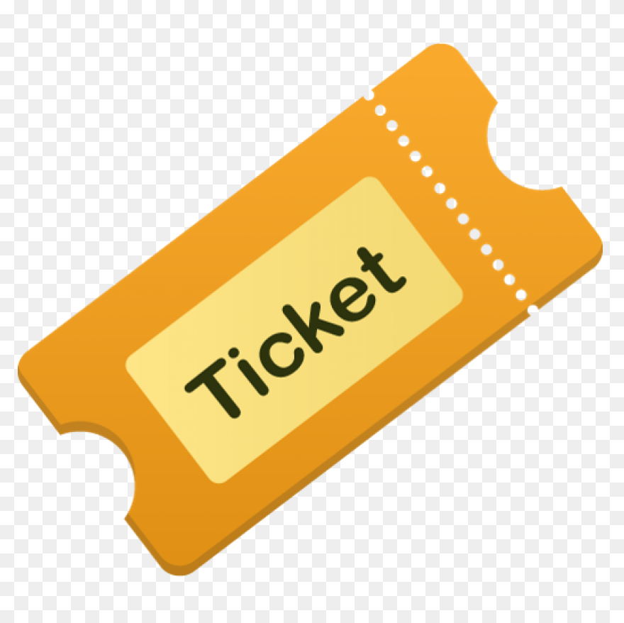 Golden Ticket Clipart Template Clip
