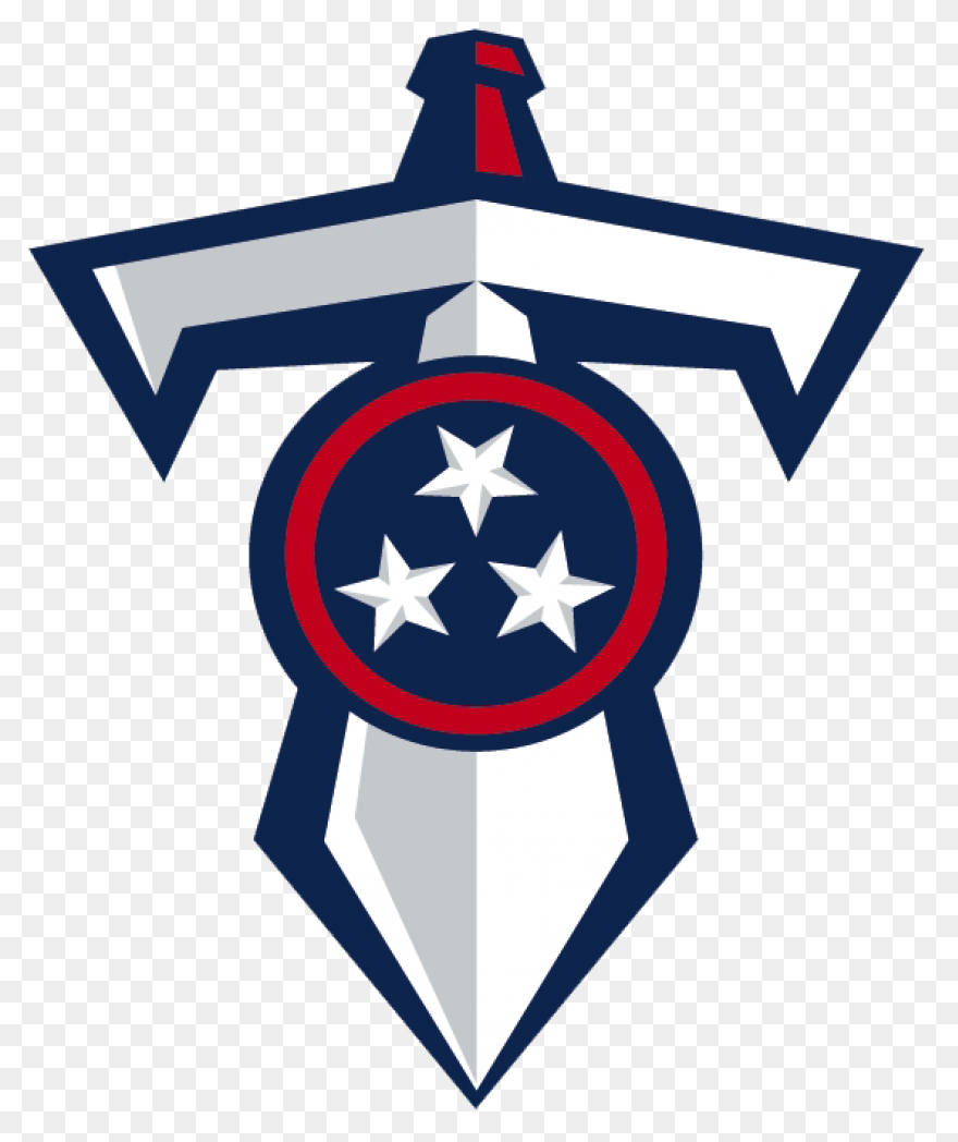 Tennessee Titans Logo - Silver And 