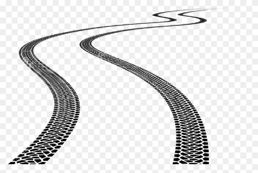 Tire Marks Vector Drawing | Free PN
