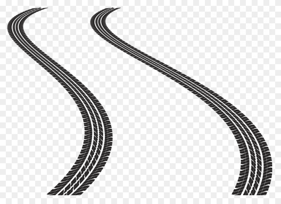 Tire Tread Marks Clipart - Clipart 