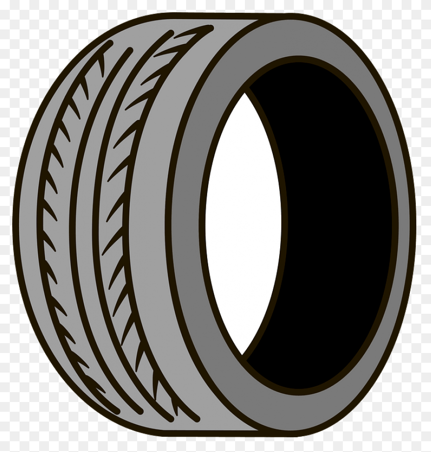 Tire Tread Marks Clipart - Clipart 