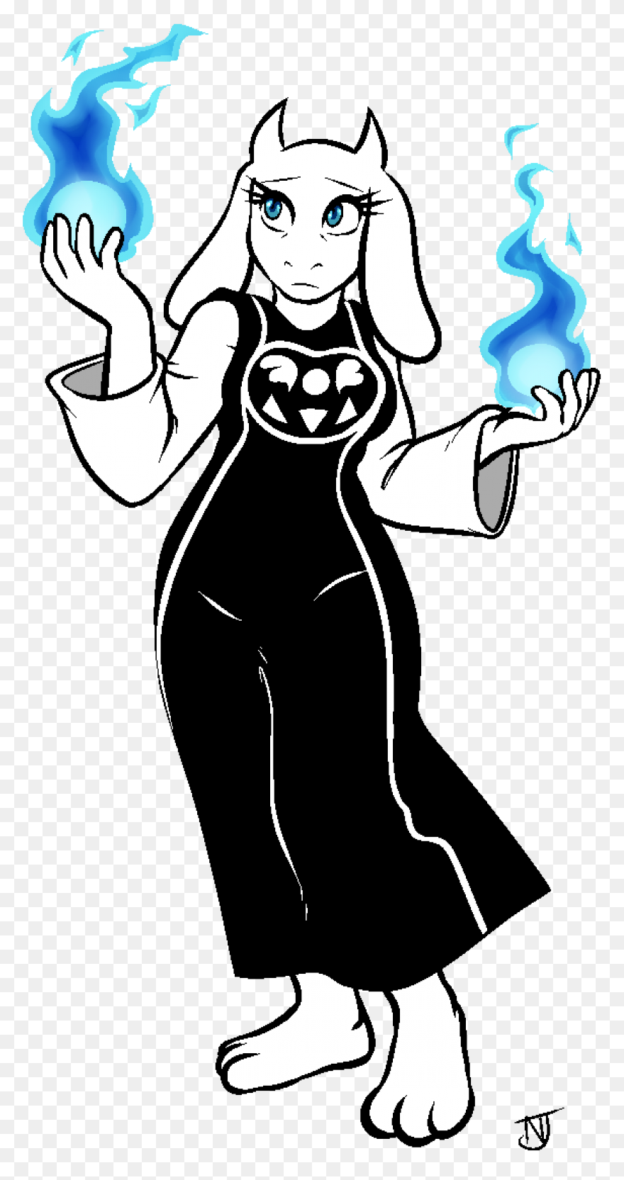 Toriel Sprite/pixel Art By Charting