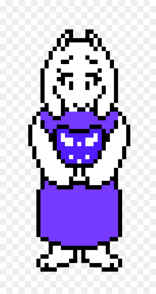 Toriel Sprite/pixel Art By Charting