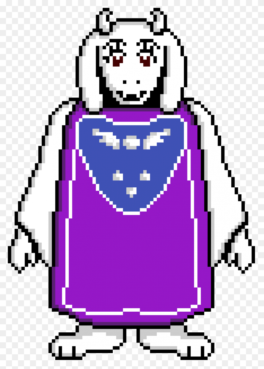 Toriel Sprite/pixel Art By Charting