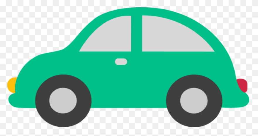 Cute Green Toy Car Clipart - Toy Car