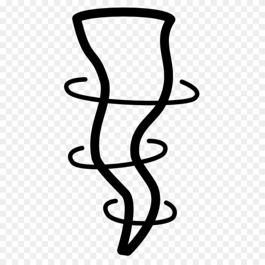 Clipart - Simple Cartoon Tornado - 
