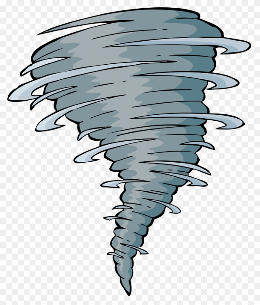 Clipart - Simple Cartoon Tornado - 