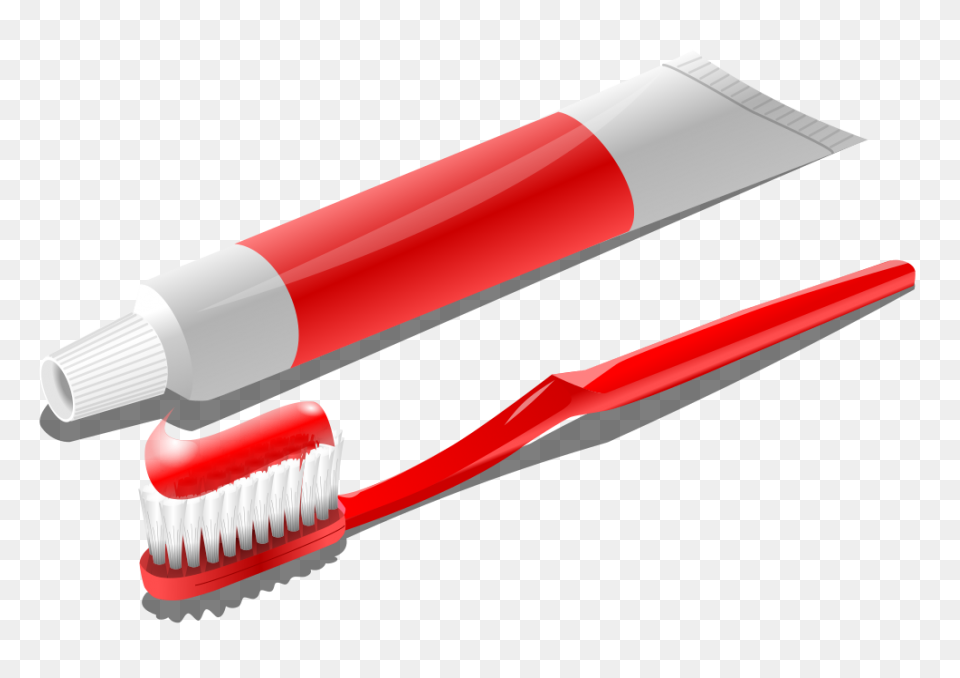 Onlinelabels Clipart Toothbrush And Toothpaste - Toothpaste