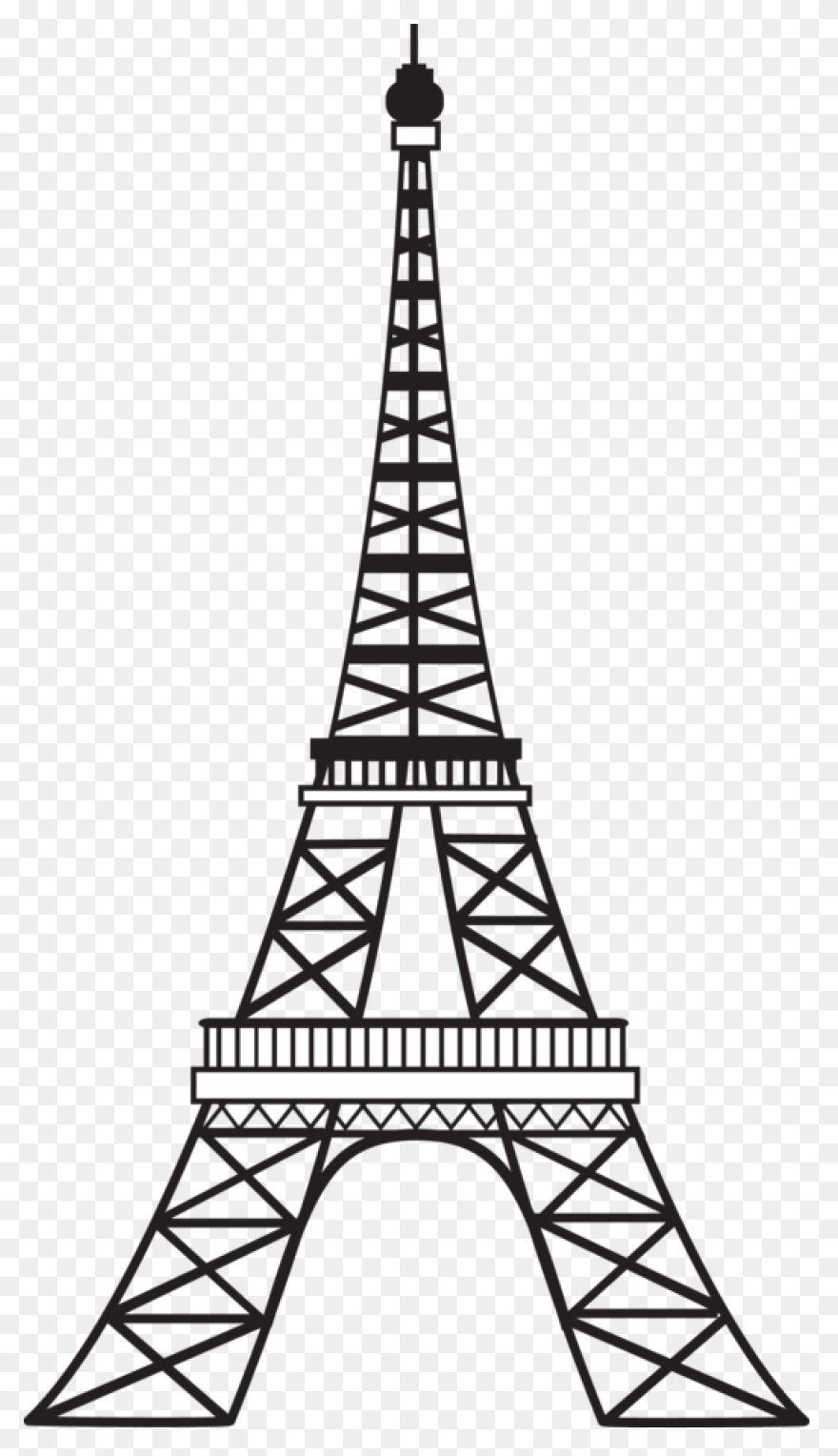 Download Hd Eiffel Tower Clipart - Torre Eiffel
