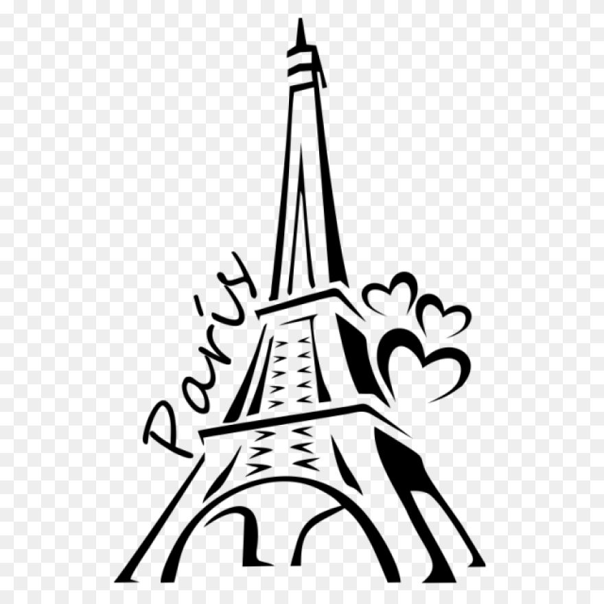 Download Hd Eiffel Tower Clipart Bl