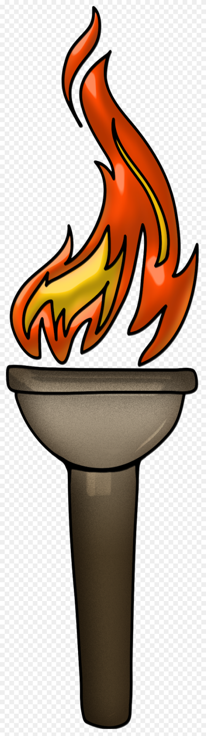 Torch Clipart Flashlight Clip Art C