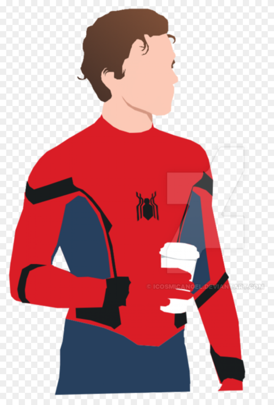 Spiderman Clipart Tom Holland - Spi