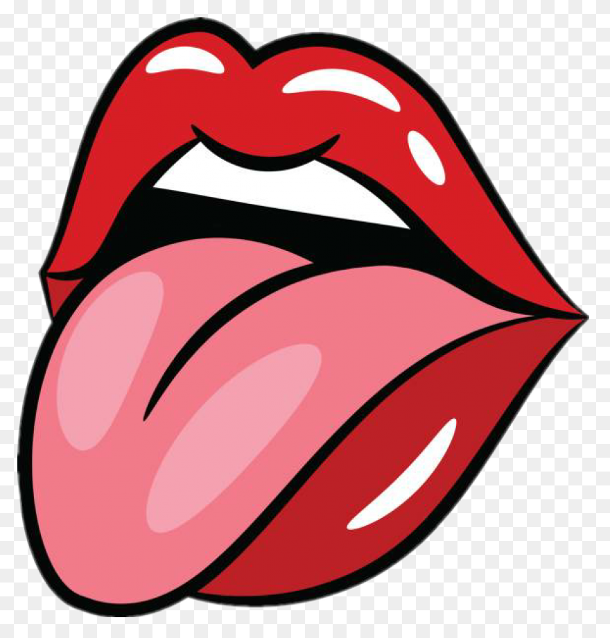 Tongue Out Female Mouth Icon #ad , 