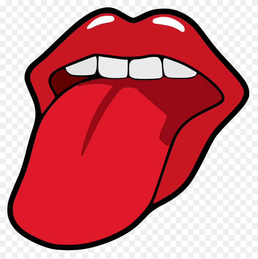 Tongue Out Female Mouth Icon #ad , 