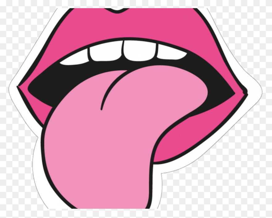 Tongue Out Female Mouth Icon #ad , 