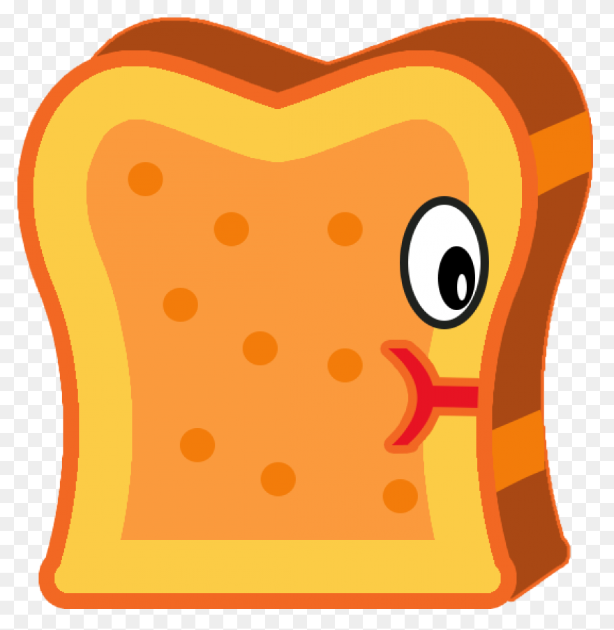 Picture - Eggs On Toast Clipart - (