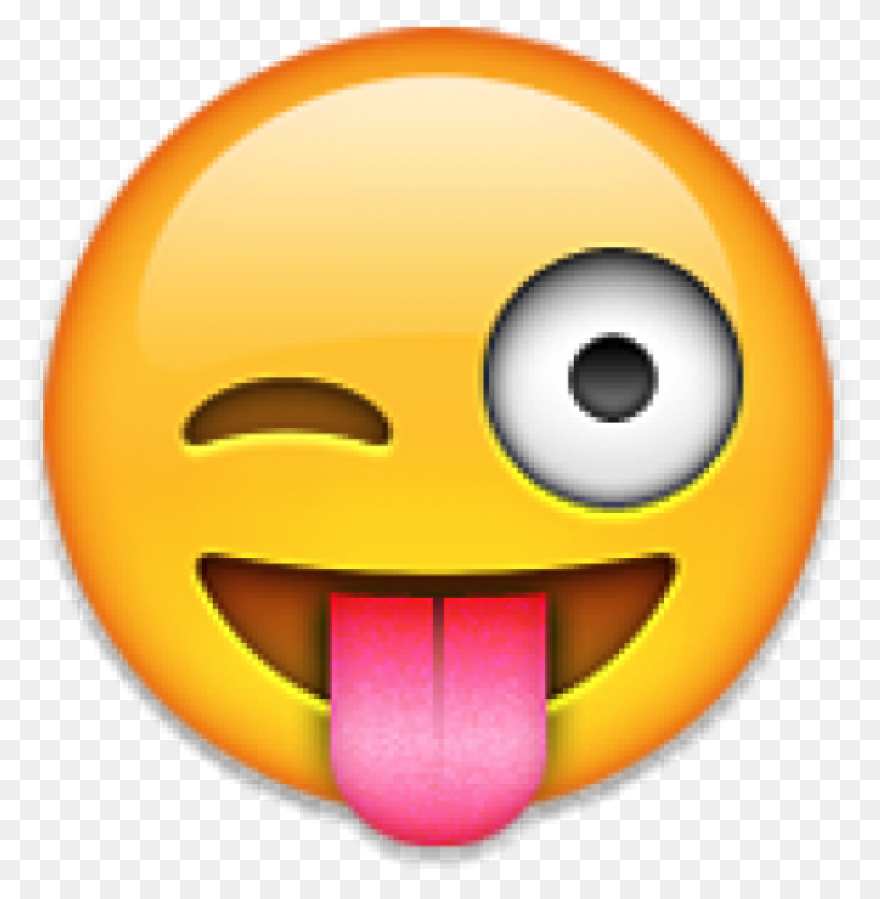 Crazy Wide Eyes Tongue Out Emoji St