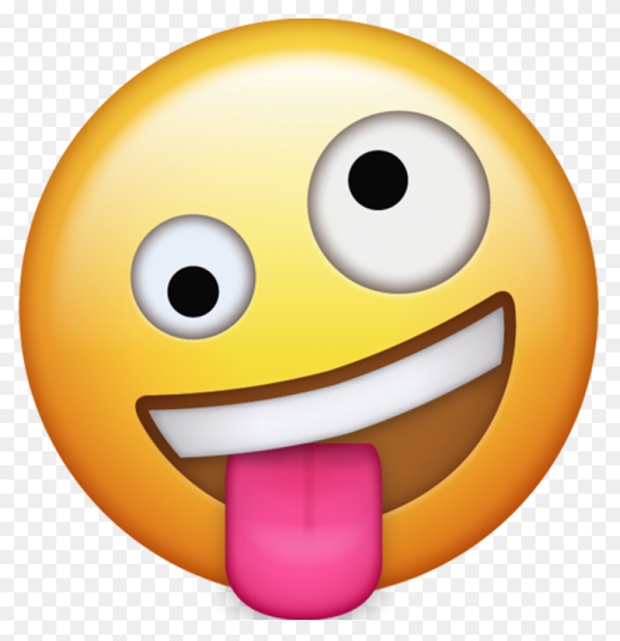 Crazy Wide Eyes Tongue Out Emoji St