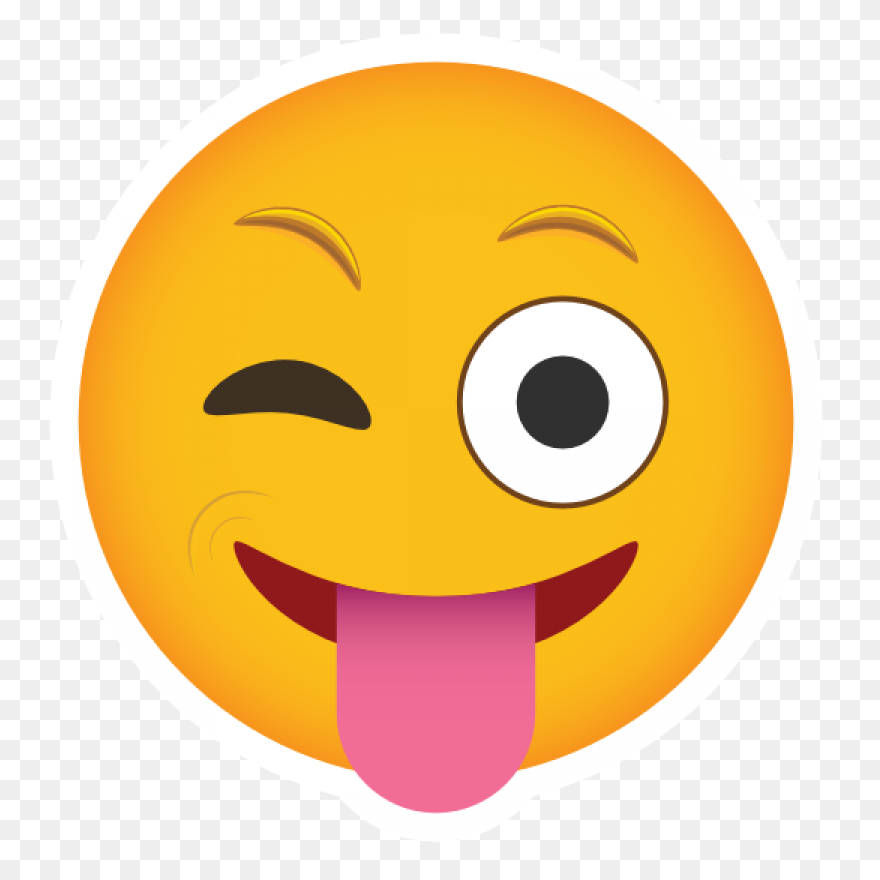 Crazy Wide Eyes Tongue Out Emoji St
