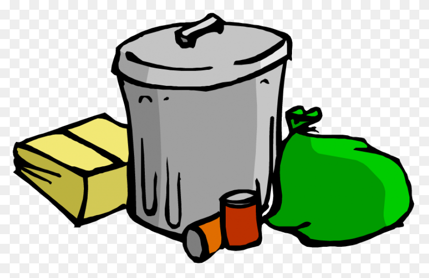 Trash Can Garbage - Free Vector Gra