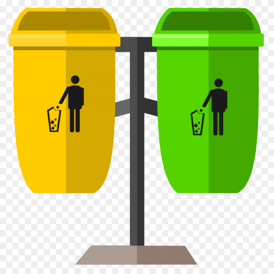 Trash Can Garbage - Free Vector Gra