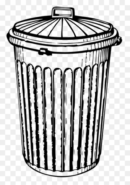 Trash Can Garbage - Free Vector Gra