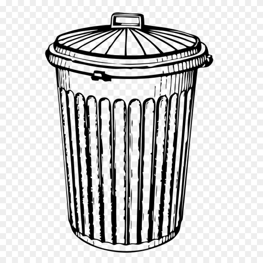 Trash Can Garbage - Free Vector Gra