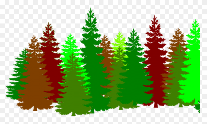 Forest Treeline Silhouette 2 | Free