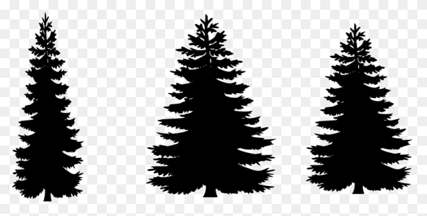 Forest Treeline Silhouette 2 | Free