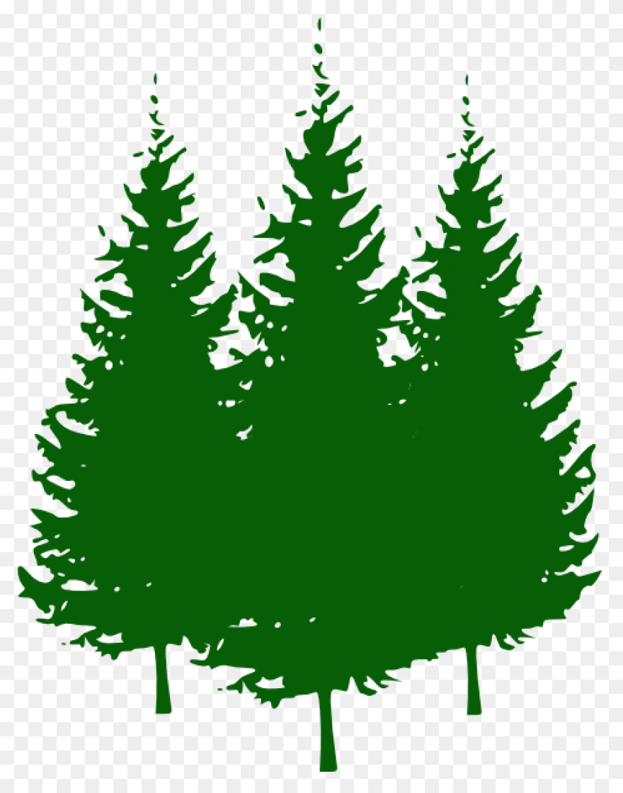Forest Treeline Silhouette 2 | Free
