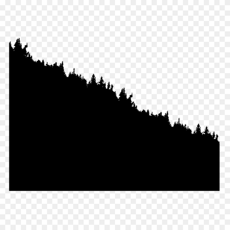 Forest Treeline Silhouette 2 | - Treeline