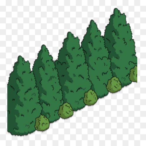 Forest Treeline Silhouette 2 | Free