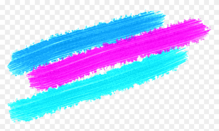 59 Red Paint Brush Stroke (Png Tran