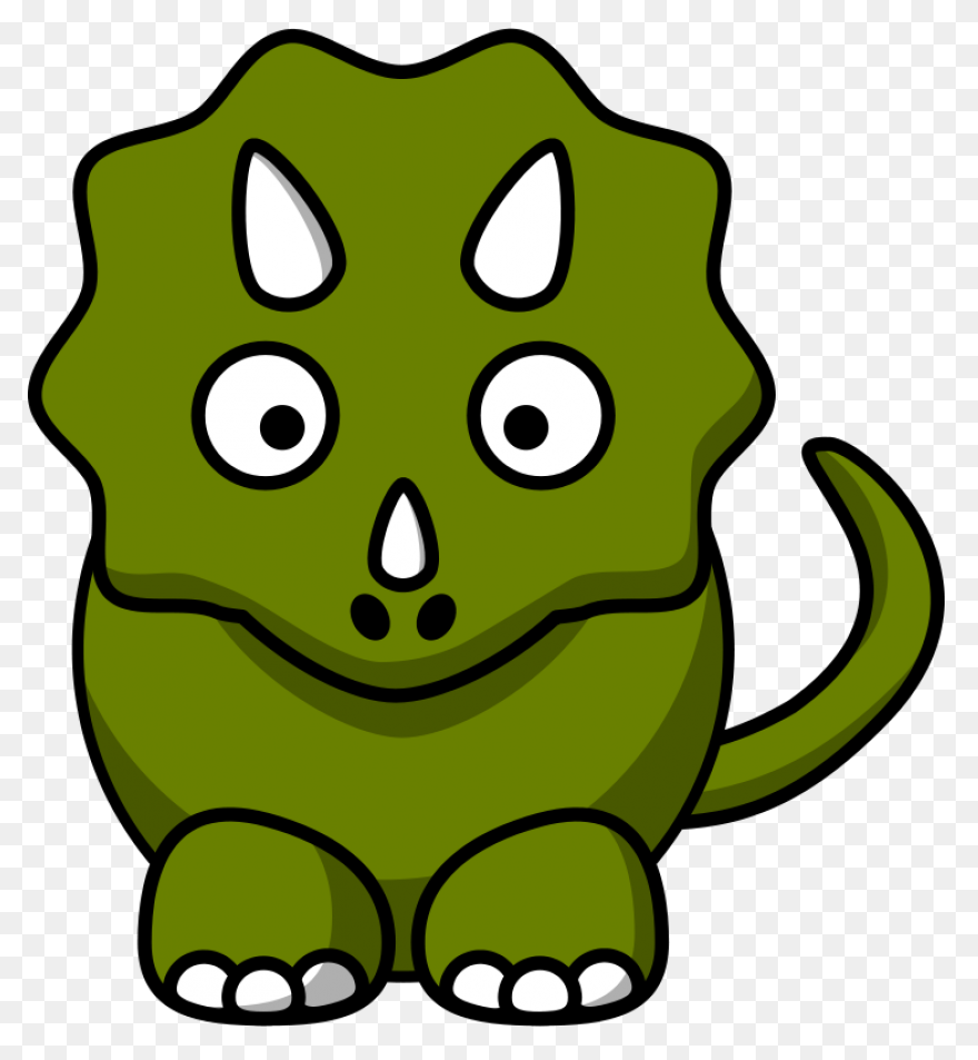 Triceratops PNG-WebP Cuts Scrapbook