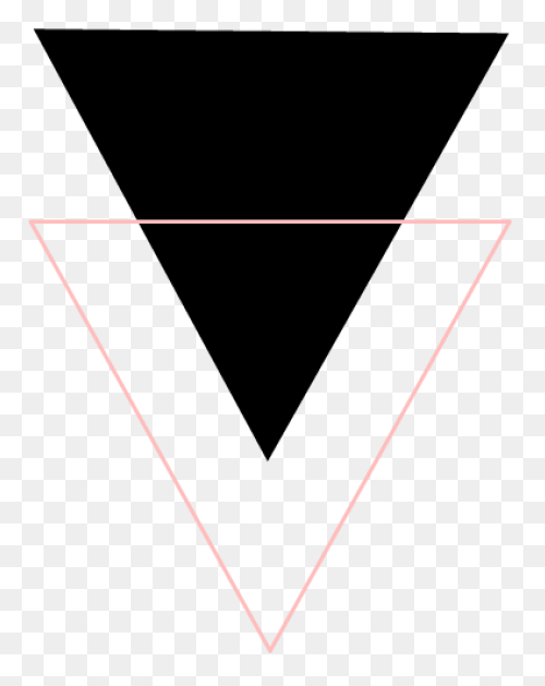 Download Hd Triangle Pink Red Tumbl